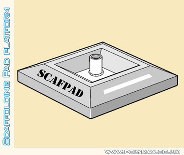 Scaffolding Pad, Walkway protection, Scaffolding Stabilization